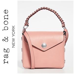 Rag & Bone Dusty Pink Micro Atlas Crossbody EUC